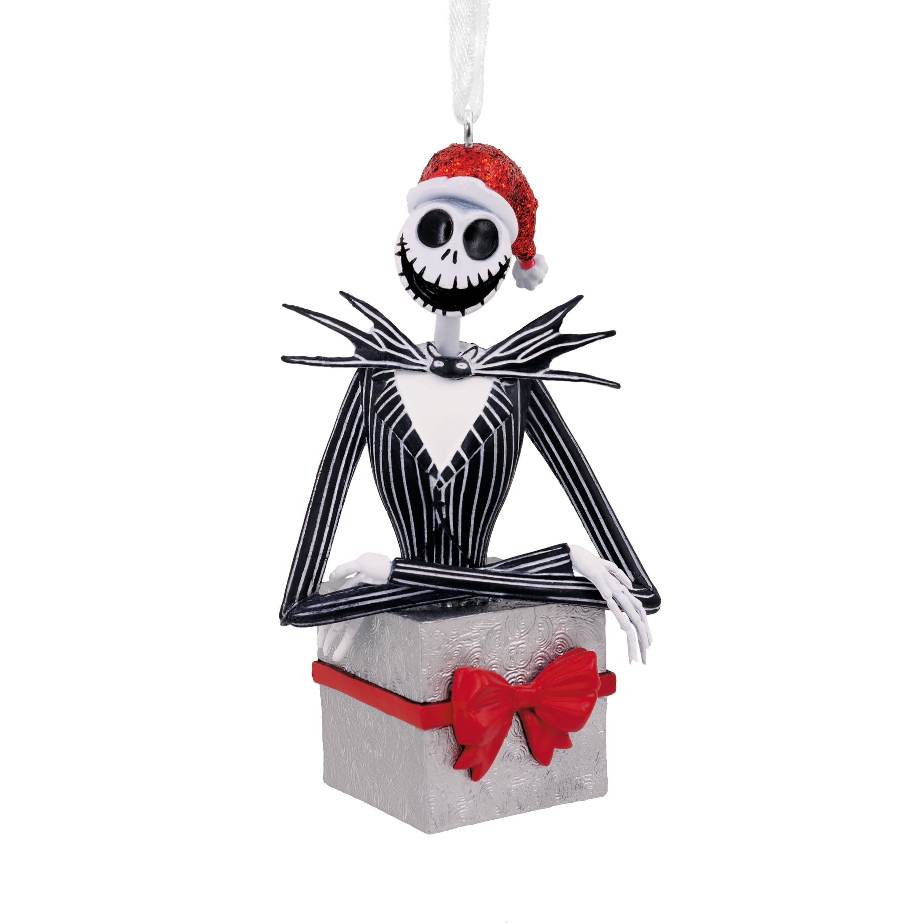 Hallmark Ornament (Disney Tim Burton's The Nightmare Before Christmas Jack Skellington in Present)