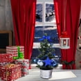 thumbnail image 1 of Wzzjkit 20cm Mini Christmas Tree Desktop Gift Tree Artificial Miniature Desktop Tree Suitable for Christmas Indoor Bedroom Desktop Decoration, 1 of 6