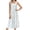 White Blue Florals, variant on Nightgowns for Women Cotton Long Night Gown Sleeveless Sleep Dress Victorian Nightdress Ladies Sleepwear