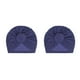 thumbnail image 1 of Qarigey Hijab interior con nudo de turbante, Cruz étnica, estilo Simple, gorros universales lisos, gorro femenino, adornos para fiesta, azul marino Armada 2piezas Qarigey CBP379467, 1 of 5