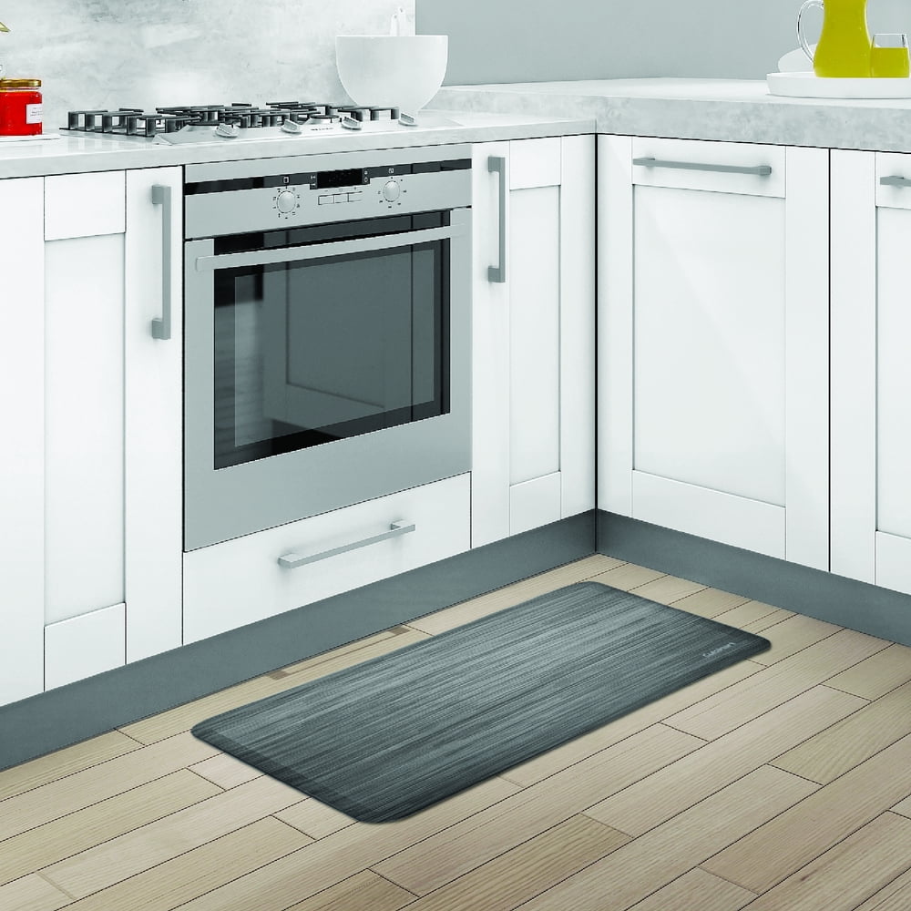 Cuisinart Stainless Steel Stripe Kitchen Mat