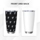 thumbnail image 3 of Vaso de 20 oz de Pesadilla antes de Navidad, taza de viaje de café con aislamiento al vacío de acero inoxidable, taza de café, taza de viaje con tapa, taza térmica para exteriores, 3 of 8