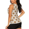 thumbnail image 3 of Balery Labrador Retriever Dog Camiseta sin mangas estampada ligera para mujer, tops de entrenamiento sin mangas, camisetas de yoga transpirables de secado rápido.-Large, 3 of 7