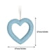 thumbnail image 3 of Adorno colgante de corazón de San Valentín - Decoración colgante de espuma de 30 cm con cinta para el hogar y la fiesta, 3 of 7