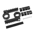 thumbnail image 2 of Highway Peg Mounting Kit, Rotatable Motorcycle Foot Board Wearproof CNC Aluminum Rustproof  For 22 25 28mm Engine Guard Bar, 2 of 8