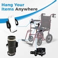 thumbnail image 6 of Mobility Aid Combo Pack, Cup Holder, Phone Grip, Bag Hooks, 1 Count, 6 of 14