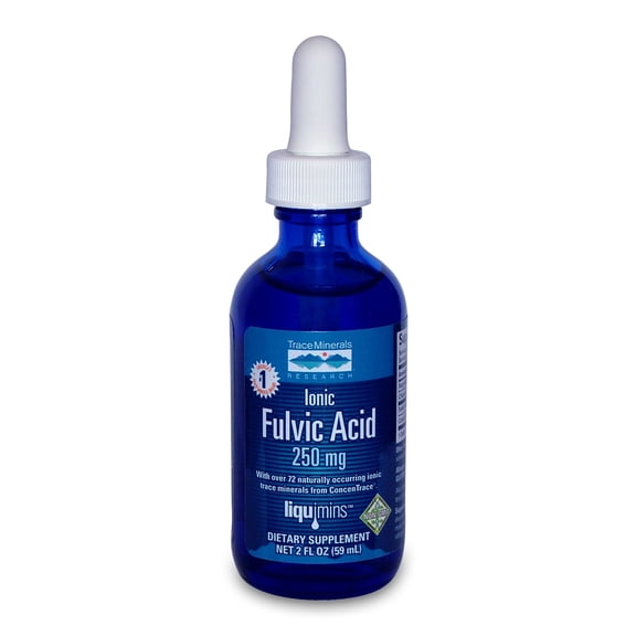 Trace Minerals Liquid Ionic Fulvic Acid, 2 Oz