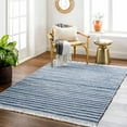 thumbnail image 2 of BoutiqueRugs Jake Contemporary Area Rug - Blue, Ivory, Cream - 2' x 3', 2 of 9