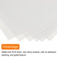 thumbnail image 4 of EVA Foam Sheets Glitter White 10.8 Inch x 8.5 Inch 2mm Thick Crafts Foam 20Pcs, 4 of 6