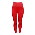 thumbnail image 1 of Leggins con faja y detalle al frente Rojo Jera Leggins con faja y linea en frente, 1 of 2