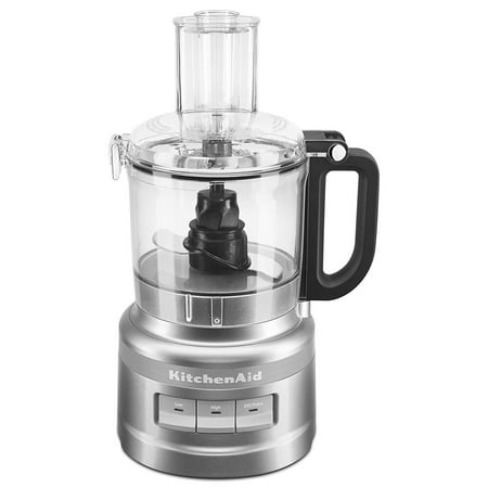 KitchenAid RRKFP0718CU 7-Cup Food Processor Chop, Puree, Shred and Slice - Contour Silver (Certified (Best Food Processor For Chopping)