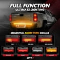 thumbnail image 3 of OPT7 48" Redline Triple Row LED Tailgate Light Bar Sequential Amber Turn Signal Weatherproof Rigid, 3 of 4
