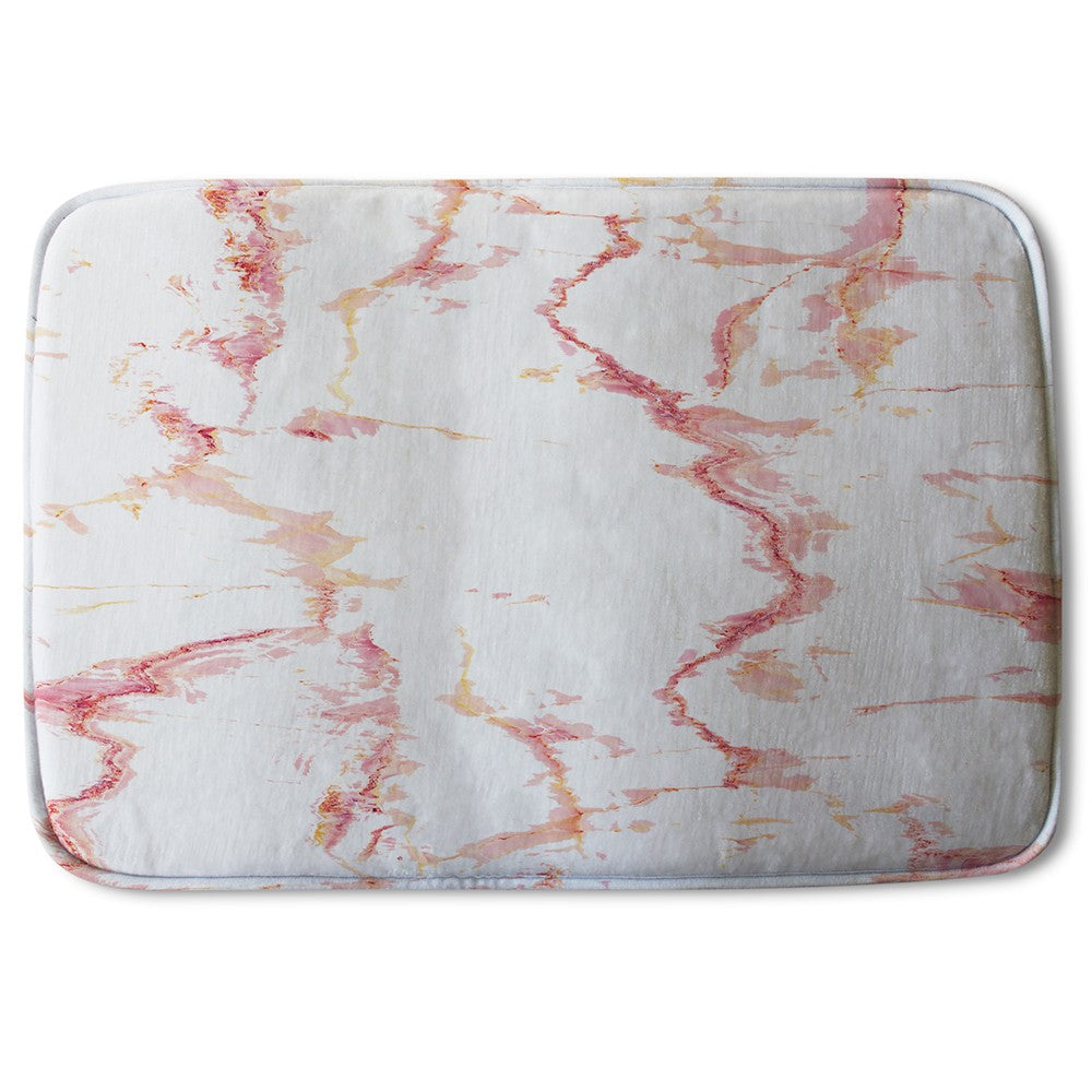Bathmat Pink Marble (Bath Mats)