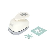 Bira Craft 1 inch Snowflake Lever Action Craft Punch, Christmas Punch, for Paper Crafting Scrapbooking