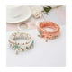 thumbnail image 2 of 6 Juegos Pulseras Bohemias Apilables De Cuentas Para Mujer colores, 2 of 5