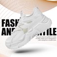 thumbnail image 4 of BRIGHTFUFU 1 par de zapatillas gruesas para mujer, zapatillas gruesas para mujer, zapatillas de deporte de moda, zapatos deportivos para mujer, talla 40, 4 of 7