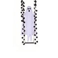 thumbnail image 2 of Halloween Decorations Outdoor - 4ft Hanging Swing Ghost Decor with a Maple Leaf Swing,String Light,Halloween Decor for Tree,Yard,Porch,Garden, 2 of 7