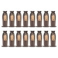 thumbnail image 2 of npkgvia home decorClearance,16PC Linen Bottle Bag Set Bottle Sleeve Linen Tag Red Packaging Bag,Brown, 2 of 9