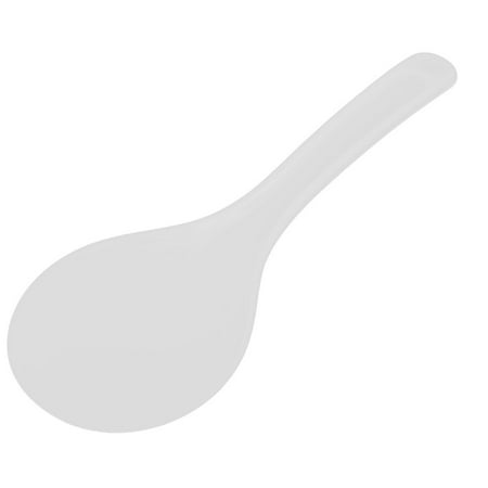 

Kitchen Plastic Rice Paddle Sushi Scoop Ladle Servering Spoon White