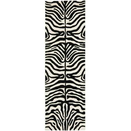 Safavieh Soho Paige Wool Runner Rug, Beige/Charcoal