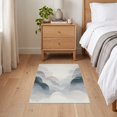 thumbnail image 3 of ODIKA 2'x3' Ultra-Soft Accent Mat, Under Abstract Decorative Watercolor Gradient Contemporary Plush None Washable, Bare feet friendly, Easy Care Indoor rug for Bedside, Footrest, 3 of 7