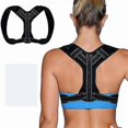 thumbnail image 1 of Posture Corrector, Back Support & Back Posture Corrector Back Brace Breathable Comfortable Adjustable - Posture Improvement Relieve Back Pain, 1 of 5