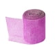thumbnail image 5 of Malla de diamante con diamantes de imitación brillantes de 24 filas de perforación galvanizada Rosa roja, 5 of 5