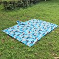thumbnail image 6 of Zhaomeidaxi  Beach Blanket, Picnic Blankets Waterproof Sandproof Oversized Lightweight Portable Sand Free Quick Dry Mat for Travel Camping Hiking, 6 of 9