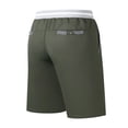 thumbnail image 4 of VV AVEORS Mens Casual Shorts - Summer Beach Cargo Shorts Elastic Waist Drawstring Stretch Chino Golf Shorts Army Green L, 4 of 4