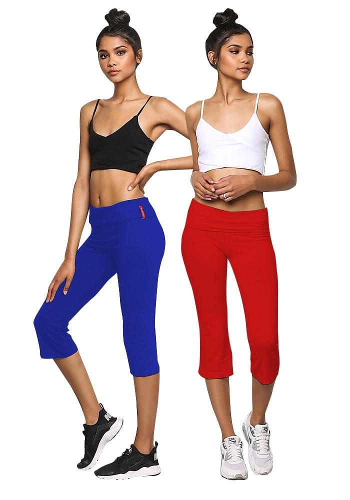 Low Rise Capri Workout Pants