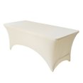 thumbnail image 1 of 4FT6FT  elastic table cover cocktail table cover conference wedding banquet rectangular table cover elastic tablecloth, 1 of 7