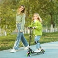 thumbnail image 2 of Qaba Trottinette pour Enfants de 3 à 8 Ans, Trottinettes à Pousser Réglables avec Roues Lumineuses, 2 of 10
