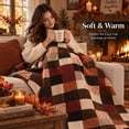 thumbnail image 5 of Halloween Throw Blanket, 39.37 x 27.56 in Throw Blanket Gentle Fleece Fall Blanket Cozy Warm Cute Halloween Patchwork Blanket, Ultra-Soft Blankets and Throws for Couch Sofa Bed, 5 of 8