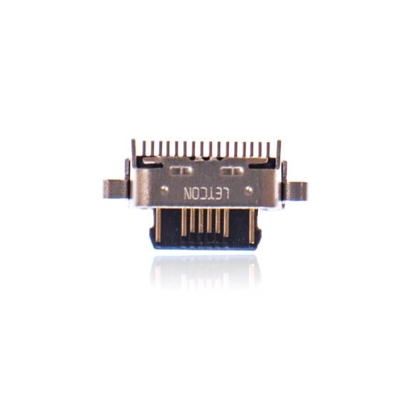 Replacement Charging Port Only Compatible For Motorola Moto G22 (XT2231 / 2022) / LG K51 (Soldering Required) (10 Pack)