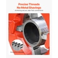 thumbnail image 5 of VEVOR Threading Machine Dies, 1/2"-3/4" NPT Pipe Dies(4 Packs), Right-Handed HSS Pipe Threading Dies, Fit VEVOR Integrated Pipe Threading Machines, 5 of 9