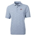 thumbnail image 2 of Men's Cutter & Buck Blue New York Jets Virtue Eco Pique Botanical Print Recycled Polo, 2 of 3