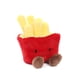 thumbnail image 2 of Peluche de peluche con forma de animales de peluche RECUR French Fries, 15 cm, 2 of 6