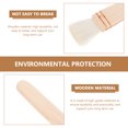 thumbnail image 4 of Miangastore Painting Brushes Light Brown 2Pcs 10.2X1X0.3In Long Handle Synthetic Material, 4 of 8