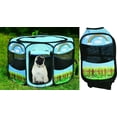 thumbnail image 4 of Portable Pet Puppy Soft Tent Playpen Dog Cat Folding Crate Play Dog Pen Pop-Up, 4 of 5