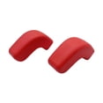 thumbnail image 2 of JISADER 2 Pieces Tow Hook Covers Easy Installation Protective Replace Parts Fittings Red, 2 of 9