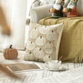 thumbnail image 4 of Sm:)e Pencil Drawing Pumpkin Fall Throw Pillow Cover 18x18 Inch Set of 2, Autumn Decorative Outdoor Cushion Cover for Sofa Couch, 4 of 7