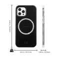 thumbnail image 7 of Case-Mate LuMee HALO - Back cover - matte black - for Apple iPhone 12, 12 Pro, 7 of 7