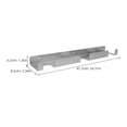thumbnail image 2 of FONDOTIN Tool Storage Wall Mounting Stainless Steel Garage Storage Rack Modern Kitchen Tools 1Pack, 2 of 8