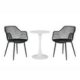thumbnail image 1 of Patioflare Kana Patio Bistro Set, Black, 1 of 9