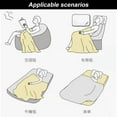 thumbnail image 6 of Waterproof Sofa Blanket Multipurpose Solid Color Furniture Cover Durable Fabric Dust-proof Anti-scratch Home Decor, 6 of 7