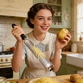 thumbnail image 4 of Cheese Grater & Zester, 15.9 inch Handheld Zester Grater, Cheese Shredding Tool, Fine Microplane Grater, Stainless Steel Blade, Kitchen Utensil Gadget for Cheese Vegetables and Garnishes, 4 of 6