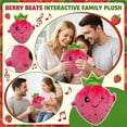 thumbnail image 4 of Clearance! Plush Strawberry Music Toy – Interactive Beat Piano Doll, Great Parent-Child Bonding Toy, Cute Plushies for Babies, Sensory Stuffed Animal for Rhythm, 4 of 8