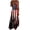 Black, variant on Levmjia Womens Summer Dresses Flowy Elegant Floral Print Dress and Sleeveless Coverups Round Neck One-Piece Set Plus Size Sleeveless Maxi Dress Independence Day