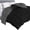 Black/Grey, variant on Utopia Bedding Full Comforter Duvet Insert, Quilted White Comforter with Corner Tabs, Box Stitched Down Alternative Comforters Full Size 82 x 86 inches