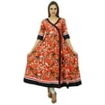 thumbnail image 6 of Bimba Angrakha Style Cotton Kurta Designer Indian Long Kurti Summer Clothing, 6 of 9